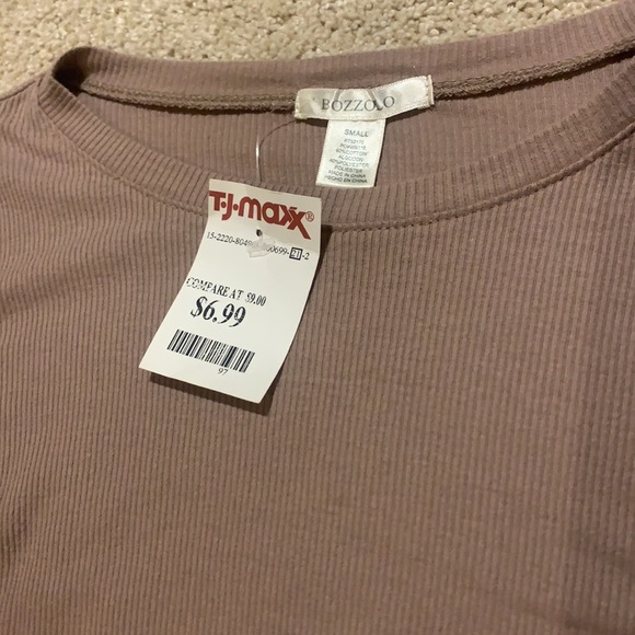 Long Sleeve Crop Top- Size Small - Picture 4 of 4